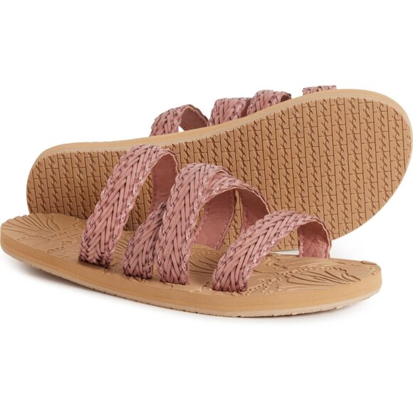 NEW Billabong Lily Jane Slide Sandals For Women n Rose 253 - Picture 2 of 6
